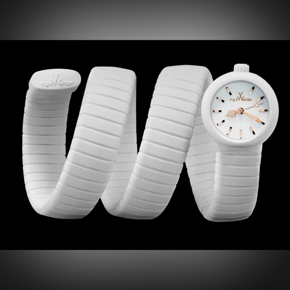 ToyWatch ToyViper White Wrap Watch Unisex NWT